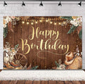 SVBright Western Cowgirl Birthday Backdrop 8Wx6H Farmhouse Pampas Grass Country Rustic Wild West Wooden Boho Flower Retro Boots Hat Decorations Photography Background Banner Photo Booth Studio