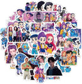60PCS Korean Idol Anime Stickers for Water Bottles, Cartoon Demon Movie Stickers, Waterproof Vinyl Decal for Teen Girls Boys Adult Laptop Skateboard Phone Case Guitar Travel Case Bike Notebook