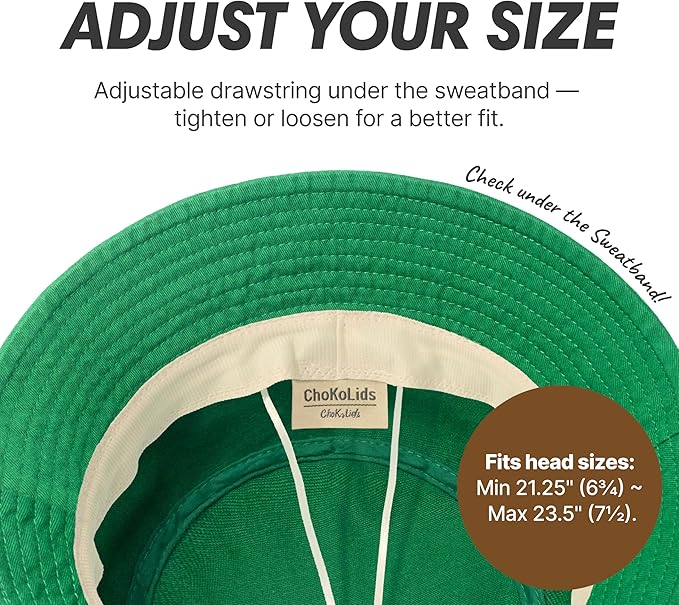Hot Summer Bucket Hat - Trendy Cotton Sun Hat for Beach, Golf, Fishing - Fun Outdoor Vacation Boonie for Men and Women