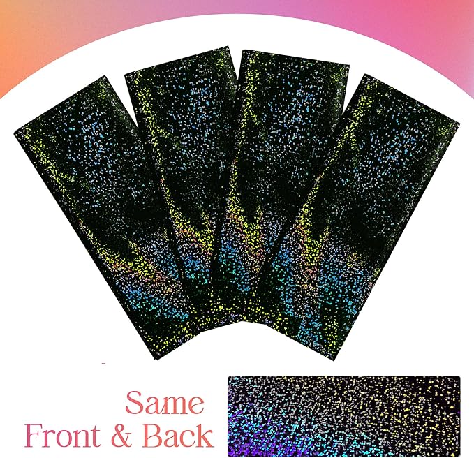 2 pcs Pink & Black Holographic Laser Tablecloth 40" x 108" Party Table Cloth Shimmer Shining Plastic Metallic Table Cover for Pink Halloween Decor Girls Baby Shower Birthday Party Supplies