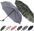 Nollia Windproof Automatic Travel Umbrella, Compact Portable with Reinforced Ribs for Sun & Rain