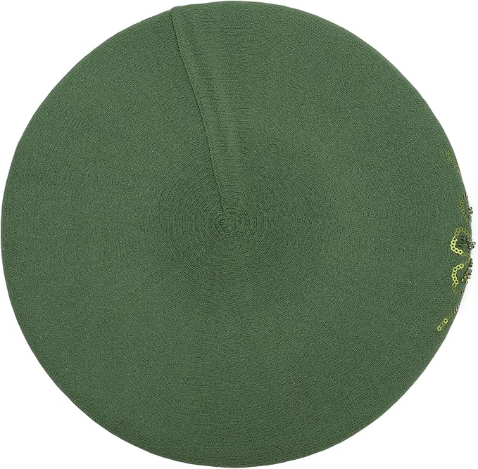 Winter Women French Beret Hat Kaschmir Solid Color Knitted Berets