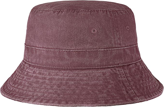 Hot Summer Bucket Hat - Trendy Cotton Sun Hat for Beach, Golf, Fishing - Fun Outdoor Vacation Boonie for Men and Women