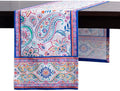 Maison d' Hermine Table Runner 100% Cotton Single Layer Table Runners 72 inches Long Decorative for Home Kitchen Dining Party Wedding Bridal Shower Spring Summer (Indian Floral, 14.50" x 72")