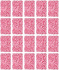 Flower Wall Panel Floral Backdrop,20Pack Pink Flower Wall Decor,Silk Rose Wall, Artificial Flower Wall Backdrop Faux Flower Panel for Wedding