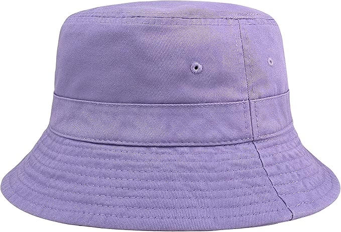 Hot Summer Bucket Hat - Trendy Cotton Sun Hat for Beach, Golf, Fishing - Fun Outdoor Vacation Boonie for Men and Women