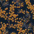 Boho Wallpaper Peel and Stick Leaf Wallpaper for Kitchen Vintage Contact Paper 17.5" x 393" Waterproof Vinyl Self Adhesive Dark Floral Wall Paper for Bedroom Walls Cabinet Locker Decor