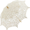 BABEYOND Lace Umbrella Parasol Vintage Wedding Bridal Umbrella for Decoration Photo Lady Costume Tea Party
