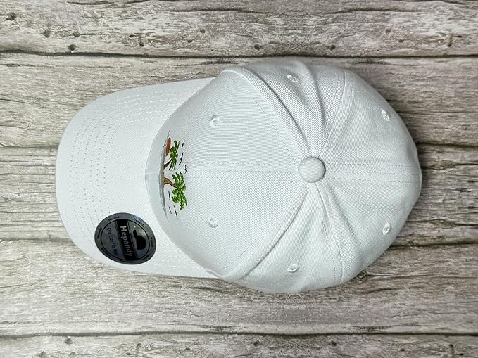 Hepandy Embroidered Palm Tree Hats