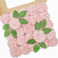 Artificial Flowers, 50pcs Realistic Artificial Rose for DIY Wedding Bouquets Centerpieces Arrangements, Pink Dahlia Flowers with Stem for Bridal Shower Party Home Decorations