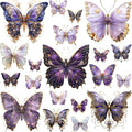 XERE 400 Pcs Butterflies Flora and Fauna Scrapbook Stickers Set for Scrapbooking and Journaling Notebooks, Junk Journal Supplies, Sketchbook, Bookmark Making, Planner Sticker