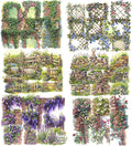 3.4" Large Flower Stickers for Scrapbooking – 60PCS Waterproof Wall &Floral Stickers for Journaling, Junk Journal Supplies, Card Making, DIY Crafts & Bullet Journal Planner