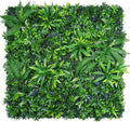 16pcs 20''x20'' Grass Wall Panels, Artificial Hedge Panels Greenery Wall, UV Protected Faux Grass Backdrop Privacy Fence Screen, Greenery Wall for Outdoor Indoor Garden Birthday Wedding Decor