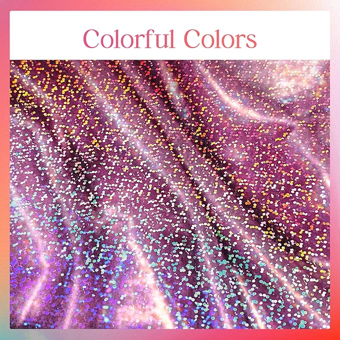 2 pcs Pink Holographic Plastic Tablecloths Laser Table Covers 40" x 108" Foil Disposable Table Cloths for Party Birthday Wedding Christmas Holiday Party Decorations