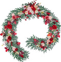 9FT Wedding Arch Flower Garland, Handmade Wedding Table Decorations,Head Table Floral Decor for Noble and Charming Wedding Ceremony