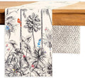 Maison d' Hermine Table Runner 100% Cotton Double Layer Table Runners 72 inches Long for Thanksgiving Christmas Decorations Home Kitchen Dining Party Wedding (Amazonia, 14.5" x 72")