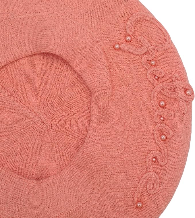 Winter Women French Beret Hat Kaschmir Solid Color Knitted Berets