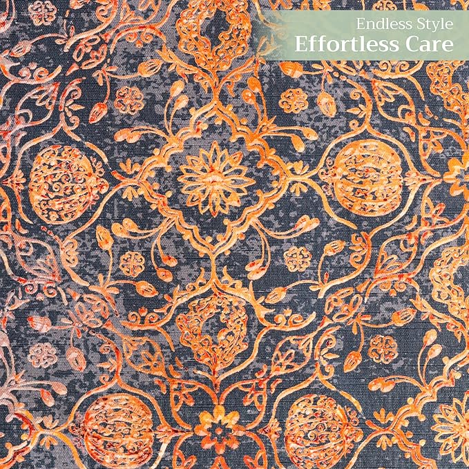 Maison d' Hermine Table Runner 100% Cotton Single Layer Table Runners 72 inches Long for Thanksgiving Christmas Decorations Home Kitchen Dining Party Wedding (Imperfection, 14.5" x 72")
