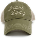 Plant Lady Hat - Olive & Khaki, Perfect Garden & Plant Lover Gifts for Women