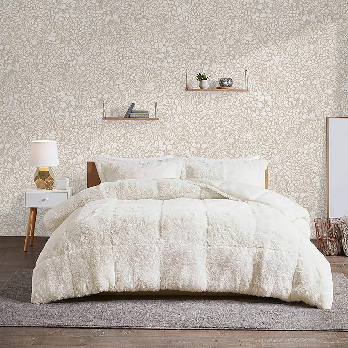 Heroad Peel and Stick Wallpaper Boho Beige Contact Paper 17.3''x393'' Floral Wall Paper Removable Self Adhesive Wallpaper for Cabinet Bedroom Living Room Entryway Walls Bathroom Waterproof Vinyl Roll