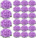 150 Pcs Roses Artificial Flowers, Silk Purple Artificial Flowers Petals Long Stem Roses for Wedding Bouquet Home Party Decor