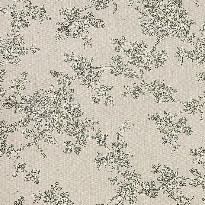 100% Cotton French Pastoral Table Runners, 13x36 Inch Green Farmhouse Table Runners 36 Inches Long, Vintage Flowers Print Home Decors